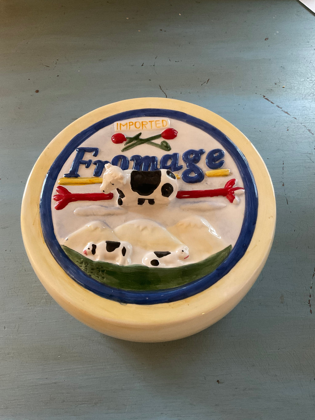Vintage Fromage Covered Dish