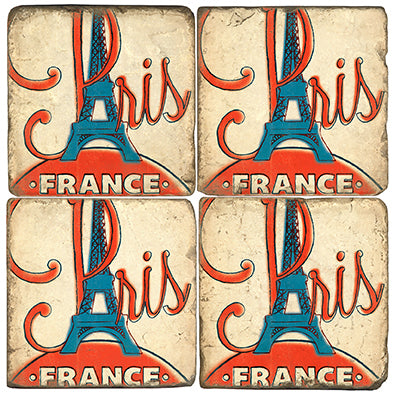 Paris Coaster - set of 4