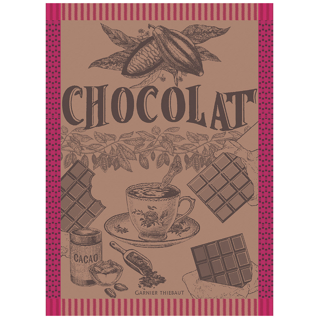 Garnier Thiebaut Tasse de Chocolat Tea Towel