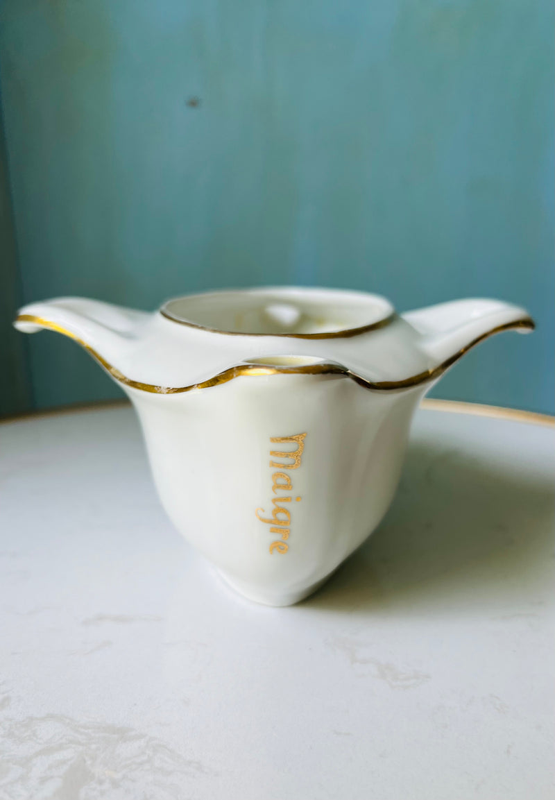 Vintage Apilco French Gravy Boat