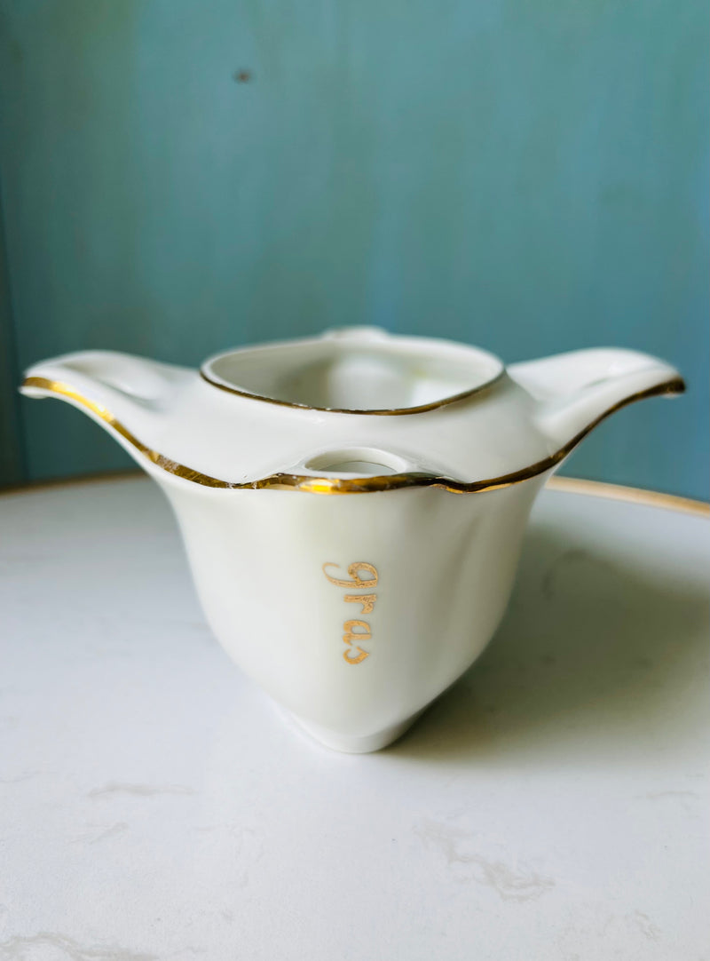 Vintage Apilco French Gravy Boat