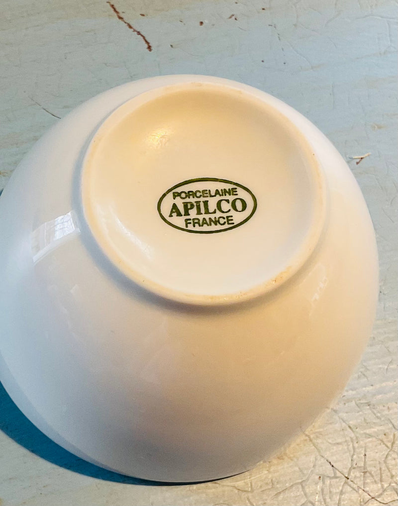 Apilco Porcelain Petit Bowl