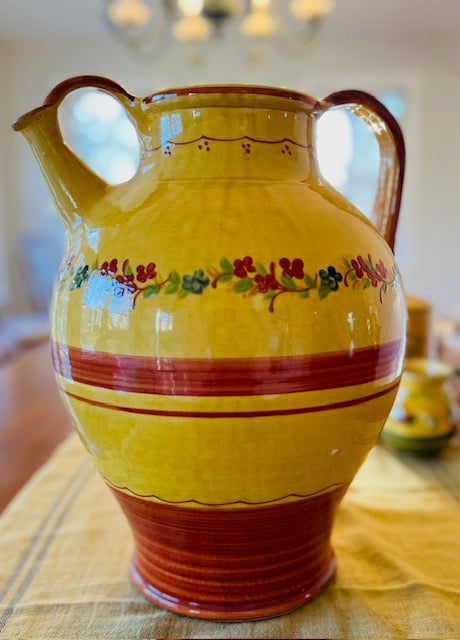 Souleo Provence Pottery - Water Jug cruche orjol