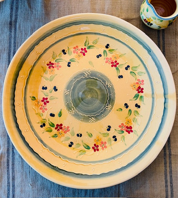 Souleo Provence Pottery - 17" Platter