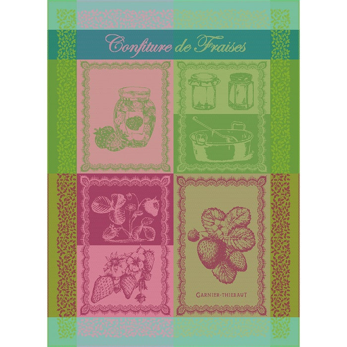 Garnier Thiebaut Confiture De Fraises Printemps Tea Towel