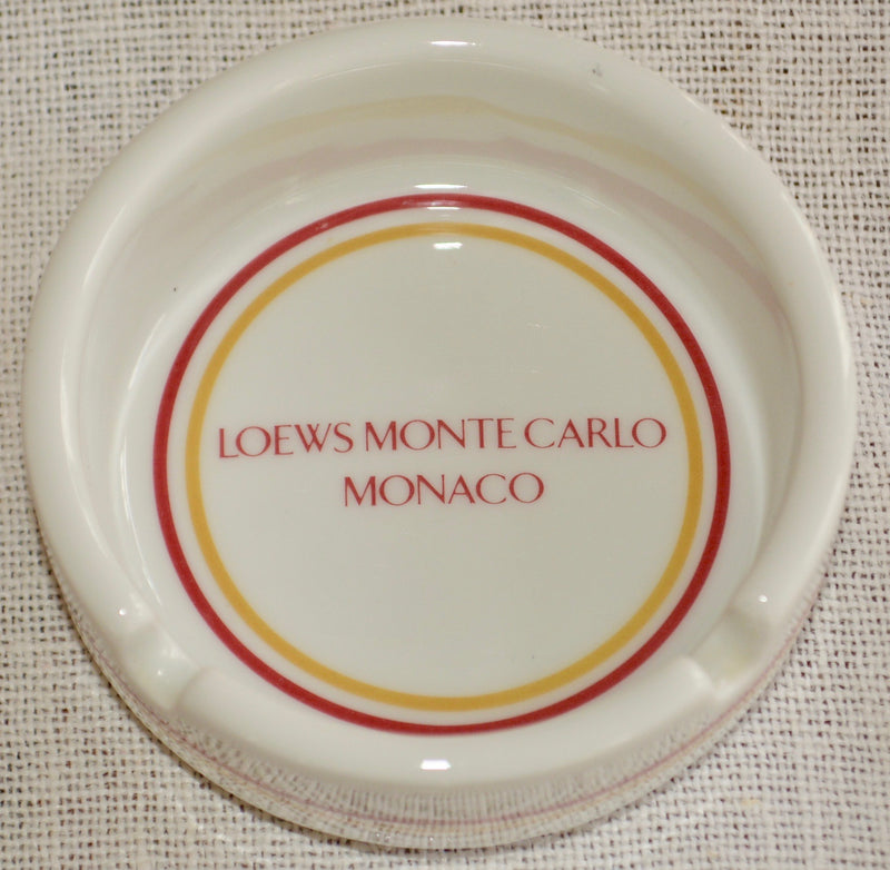 Loews Monte Carlo Monaco Ashtray