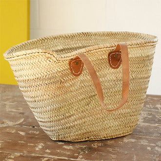 French Market Basket - Long Handles