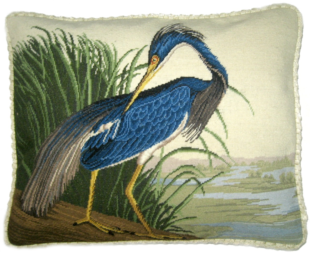 Heron II Aubusson Pillow