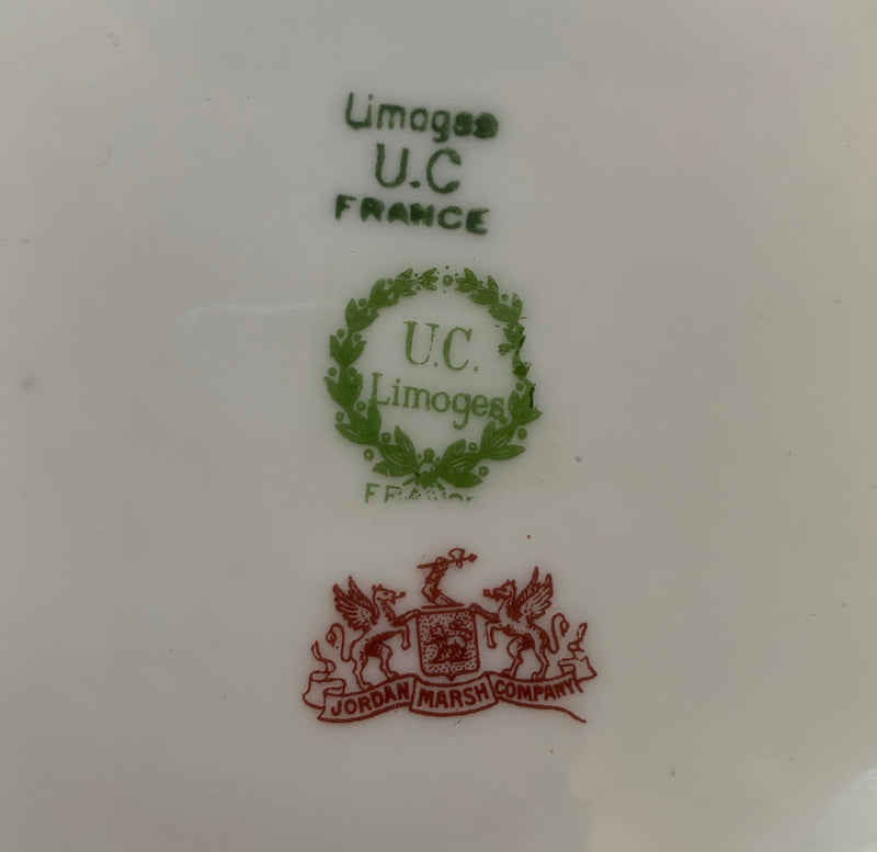 Unique Ceramique (UC) Limoges Plate