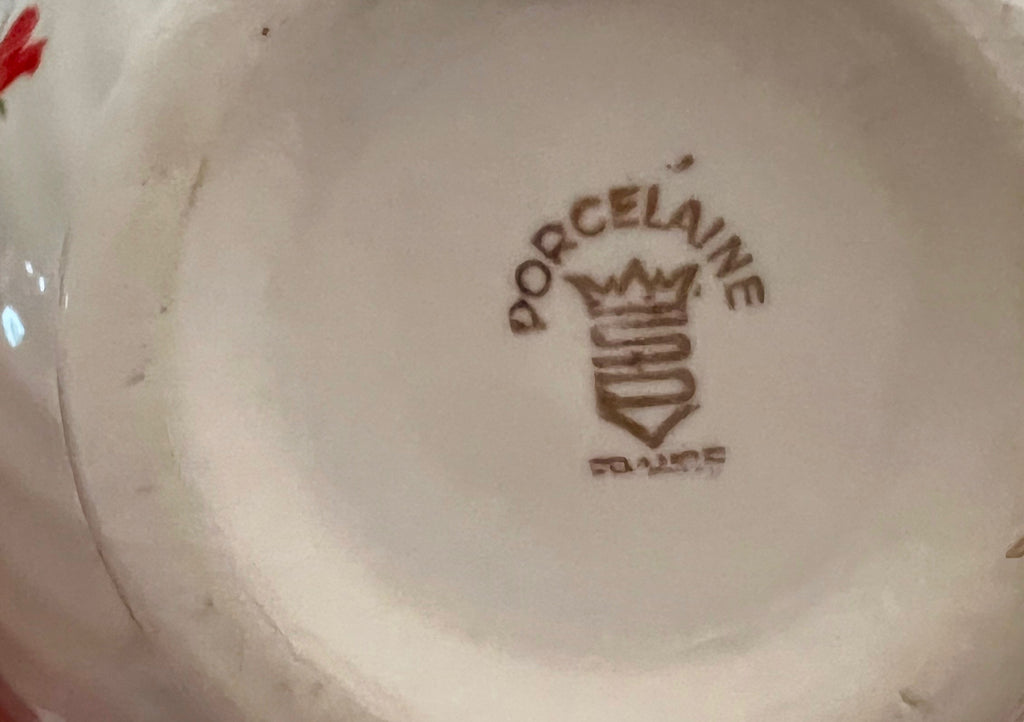 SDV Vintage Porcelain Rose Bowls - set of 4